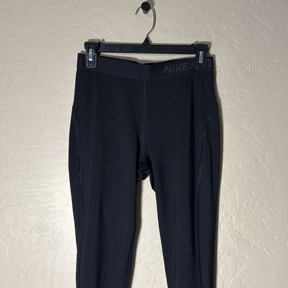 Nike pro full length leggings. 2 pairs. One grey and one black. Size medium. - Picture 3 of 11